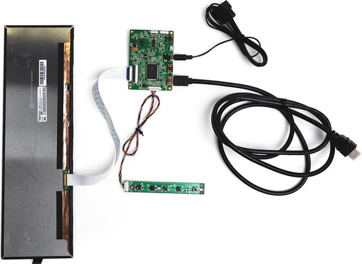 Actual product image Hyte Y60 LCD panel