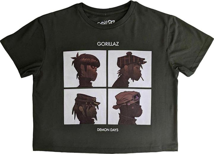 Gorillaz Demon Days Kurzes Top