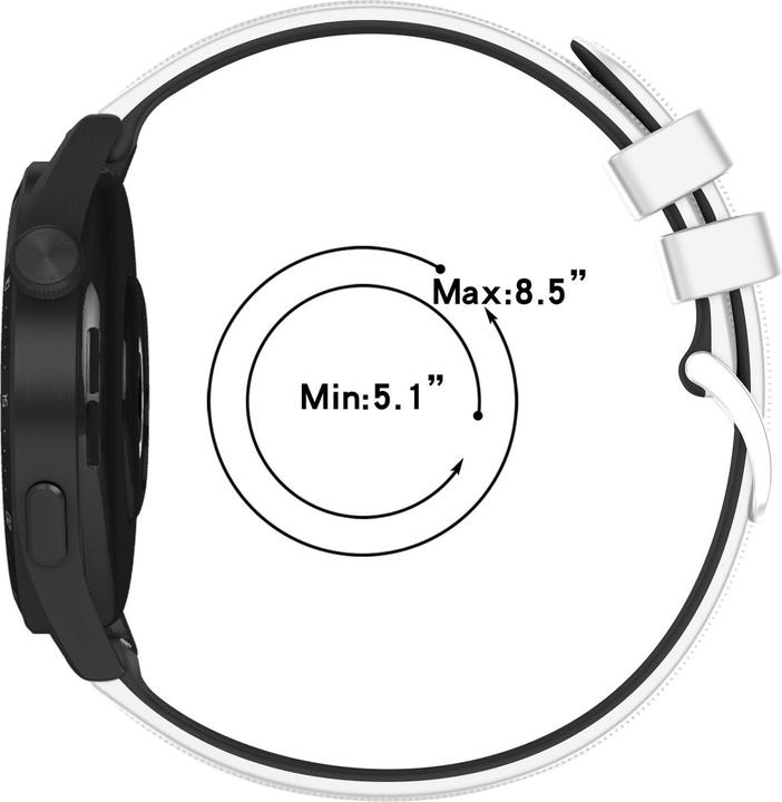 Produktbild Avizar Ersatzarmband (haltbare Silikon, Huawei Watch GT 3 (46 mm))