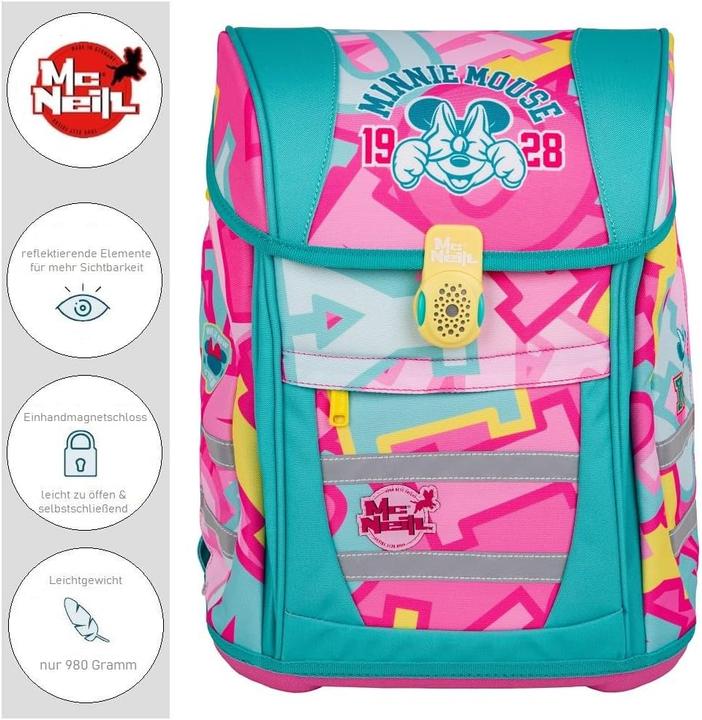 Image du produit Familando Minnie Mouse Schulranzen-Set (18 l)
