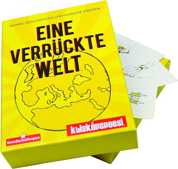 Actual product image A crazy world (German)