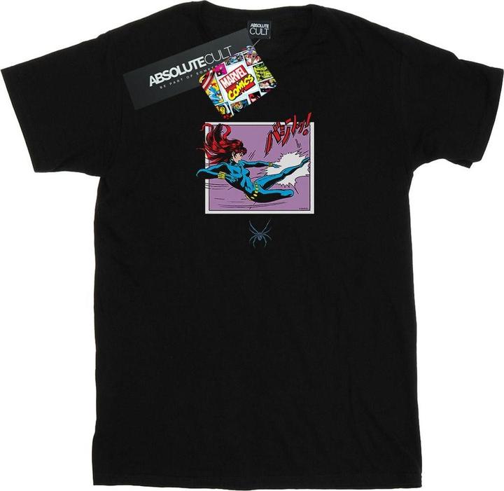 Actual product image Mens Black Widow Kick Frame T-Shirt (M)