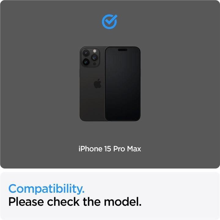 Actual product image Spigen Alignmaster (2 Piece, Apple iPhone 15 Pro Max)