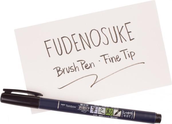 Immagine prodotto Tombow Penna calligrafica WS-BH / BS (Nero, 2 x)