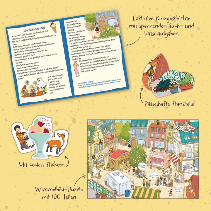 Produktbild Kosmos Story-Puzzle: Die Schule der magischen Tiere ermittelt (100 Teile)