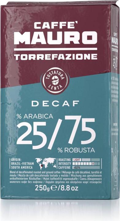 Produktbild Caffè Mauro Decaf 25/75 (Helle Röstung, 250 g)