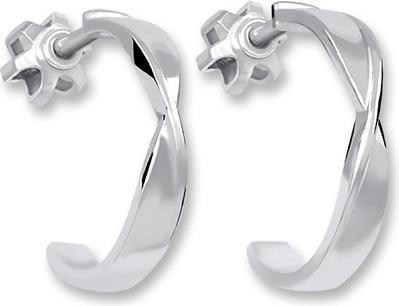 Immagine prodotto Brilio Orecchini fashion a semicerchio in oro bianco 231 001 00649 07