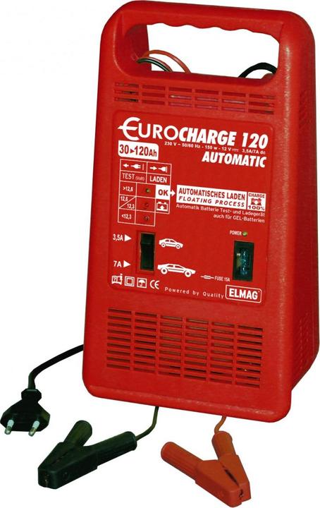 Produktbild Elmag Batterie-Test-/Ladegerät Eurocharge 120 (12V, 7 A)