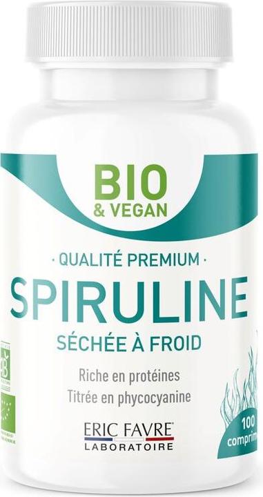 Produktbild Eric Favre Spiruline Vegan Bio (100 Stück, Kapseln)