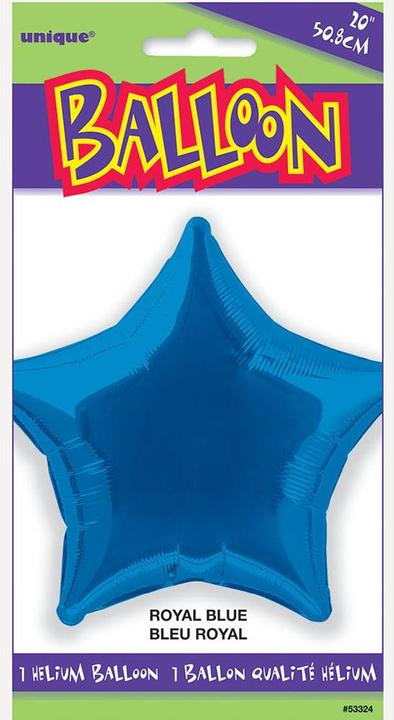 Immagine prodotto Unique Party Palloncino in foil stella blu
