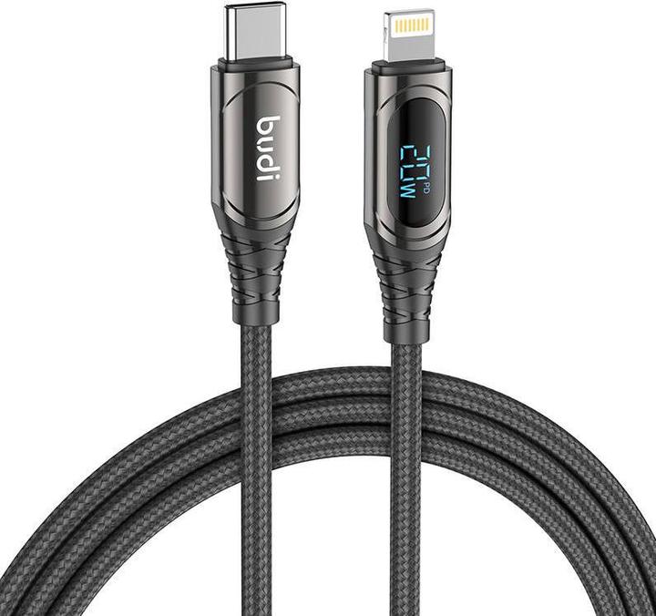 Budi iPhone cable 1.5m 20W (black) (1.50 m)
