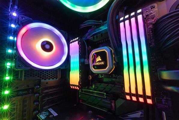 Produktbild Corsair Vengeance RGB Pro (8 x 32GB, 3200 MHz, DDR4-RAM, DIMM)