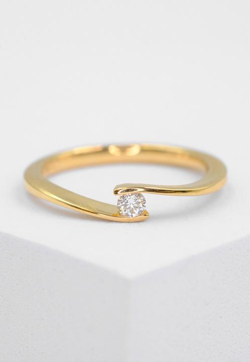Actual product image Muau Solitaire (56, 750/18 K Gold)
