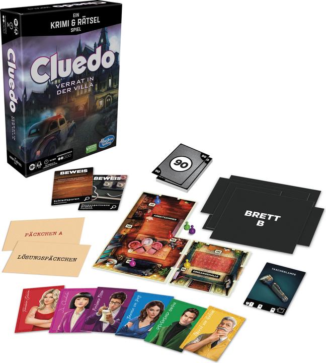Actual product image Hasbro Gaming Cluedo Escape (German)