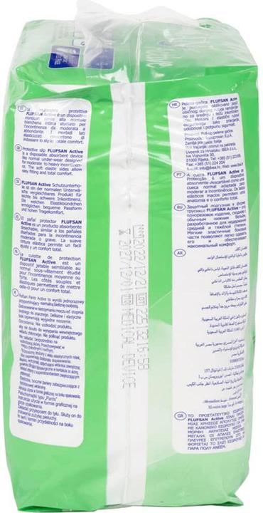 Nutritional values and ingredients VidaXL Flufsan incontinence trousers for adults 14 pcs. Size (14 x, L)