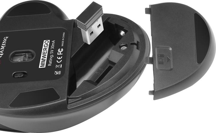 Actual product image Mars Gaming MMWERGO mouse Right-hand RF Wireless Mechanical 3200 DPI (Wireless)
