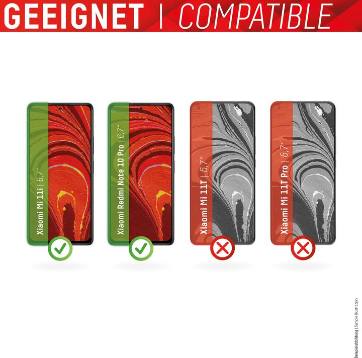 Produktbild Displex Smart Glass, Displayschutzfolie (1 Stück, Xiaomi Redmi Note 10 Pro, Xiaomi Mi 11i)