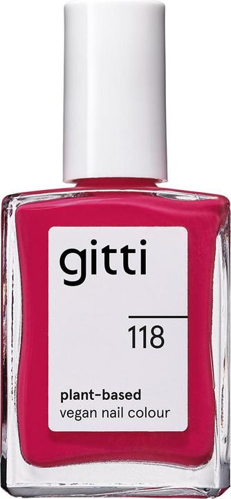 Gitti no. 118 Nail Polish Raspberry Red (Raspberry Red, Farblack)