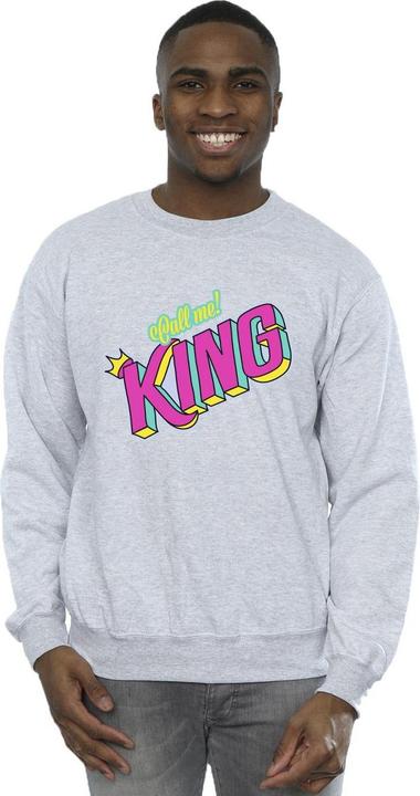 Actual product image Disney Mens The Lion King Classic King Sweatshirt (XXL)