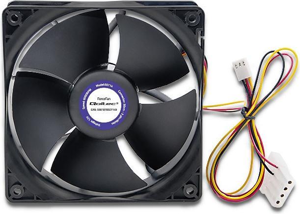 Produktbild Qoltec 50714 ForceFan 6000 RPM fan 120mm (120 mm, 1 x)