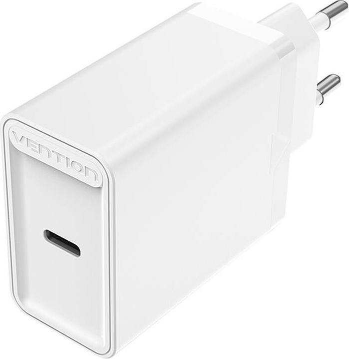 Actual product image Vention FAIW0-EU USB-C 30W wall charger (white) (30 W)