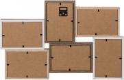 Produktbild Ootb Holz-Bilderrahmen, Nature Style, ca. 50 x 32 cm (15 x 10 cm, 10 x 15 cm)
