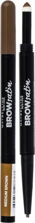 Actual product image Maybelline New York Brow Satin Duo (Châtain)