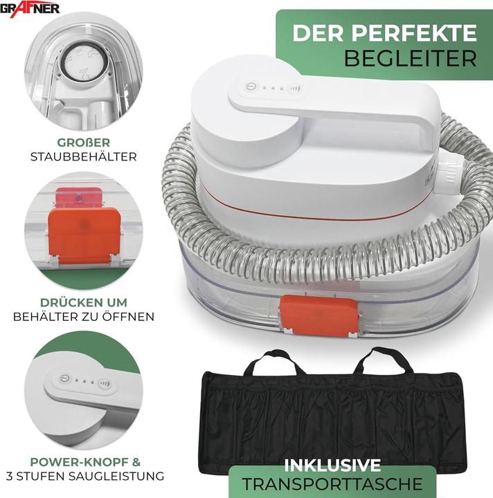 Immagine prodotto Grafner Tosatrice per cani 7 in 1 con aspirapolvere e asciugatrice (Cane)