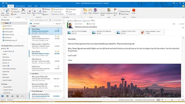 Produktbild Microsoft Office Home & Business 2016 (Deutsch)