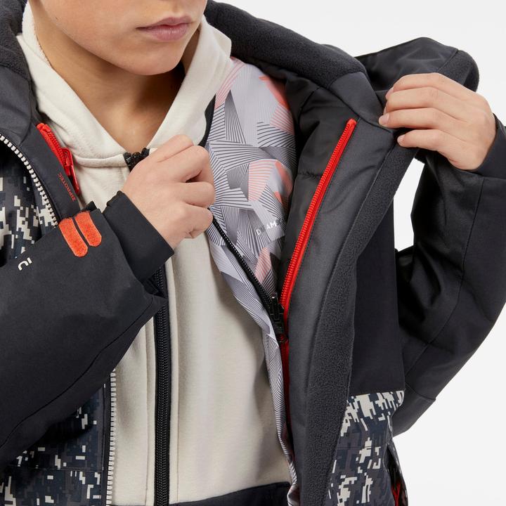 Immagine prodotto Wedze Giacca da snowboard bambino - SNB 500 Camouflage nero (116)