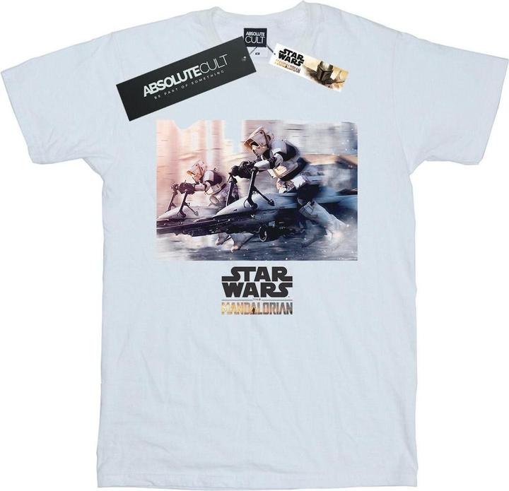 Immagine prodotto Star Wars The Mandalorian Scout Troopers Maglietta Uomo (XXL)