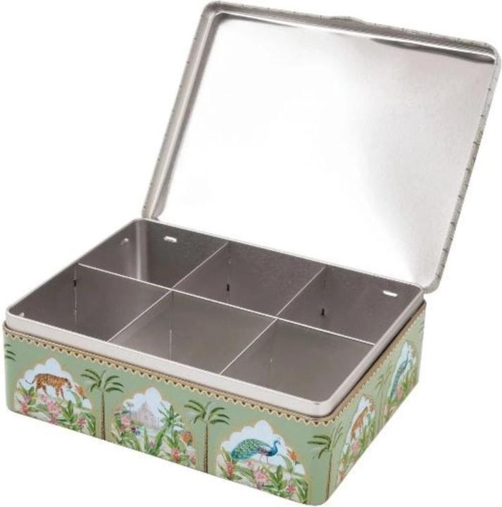 Produktbild Easy Life Paradis Sauvage Teebox mit 6 Fächer, 20.5x16x7cm