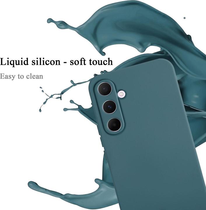 Actual product image Cadorabo Case for Samsung Galaxy A55 TPU in liquid protection silicone design (Samsung Galaxy A55)