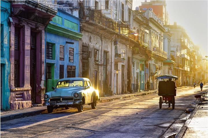 Produktbild Schubiger Alte Strasse in Havanna (80 x 120 cm)