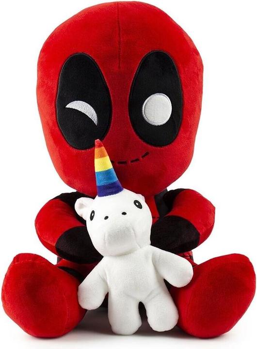 Produktbild Deadpool FigurenPlüschspielzeug Hug Me Einhorn (40.64 cm)