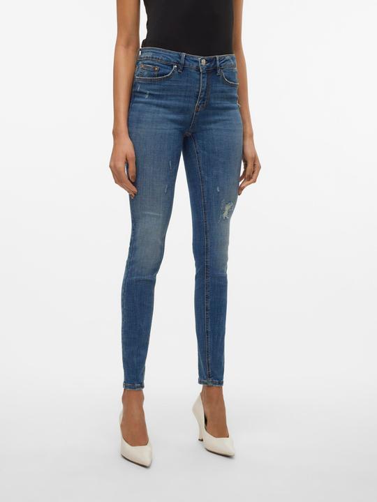 Produktbild Vero Moda VMFLASH Mid Rise Skinny Fit Jeans Skinny Jeans (30)