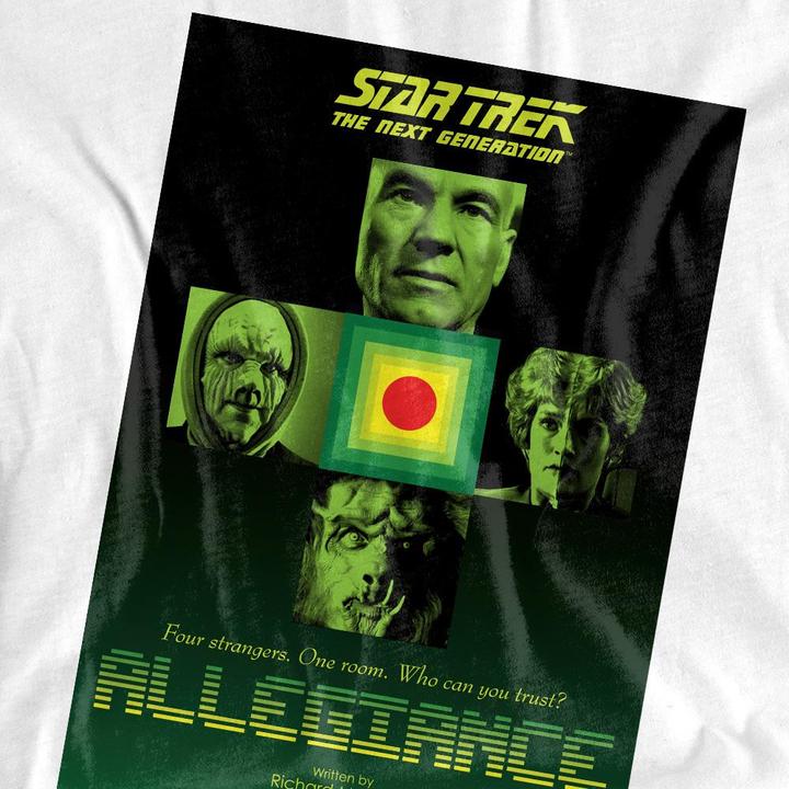 Actual product image Mens The Next Generation Season 3 Episode 18 T-Shirt (4XL)