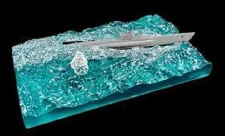 Image du produit Hobby Fan WAVE Base GERMAN U-BOAT WAVE BASE W/Water splash for SE73502 73503 73504