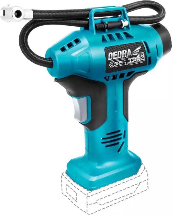 Image du produit Dedra Car compressor DED7078 18V (11 bar, 12 l)