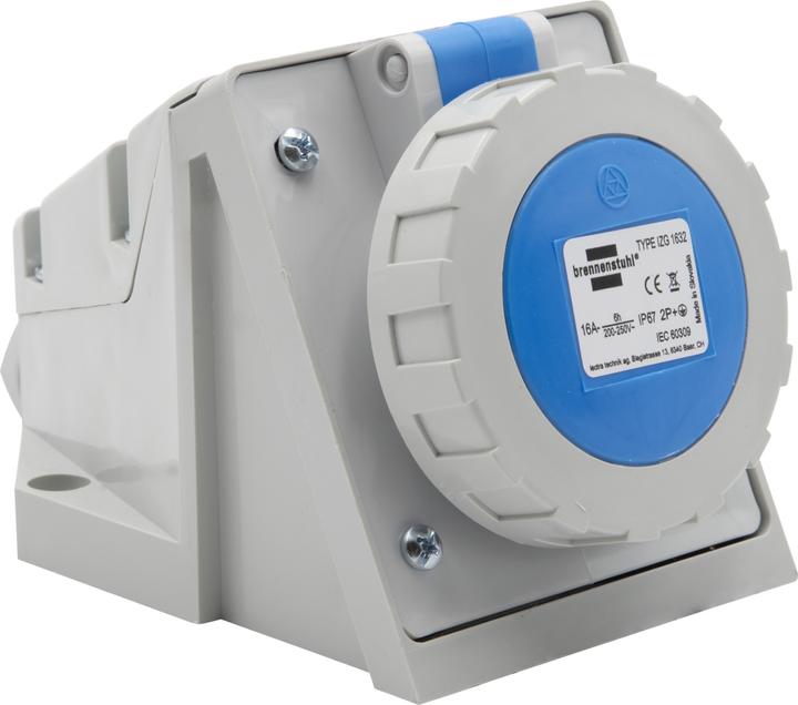 Actual product image Brennenstuhl CEE wall socket 230V/16A 3-pin IP67