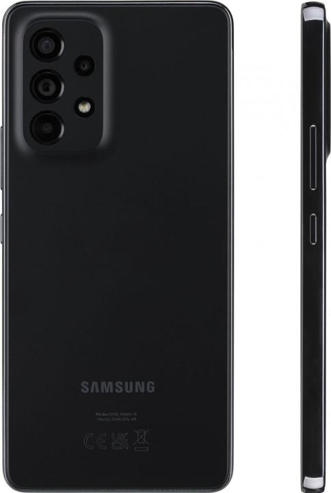 Actual product image Samsung Galaxy A53 5G Enterprise Edition (128 GB, Awesome Black, 6.50", Dual SIM, 64 Mpx, 5G)