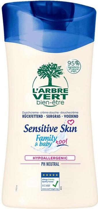 L'arbre vert Öko Duschgel rückfettend Sensitive Skin (250 ml)