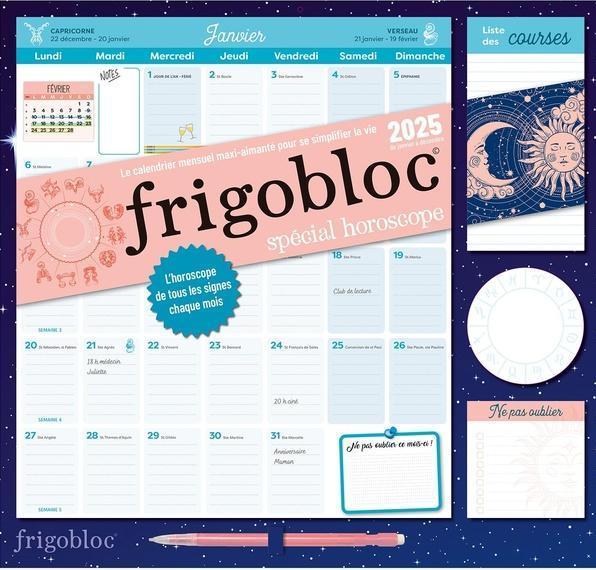 Produktbild Frigobloc mensuel 2025 spécial horoscope (Französisch)