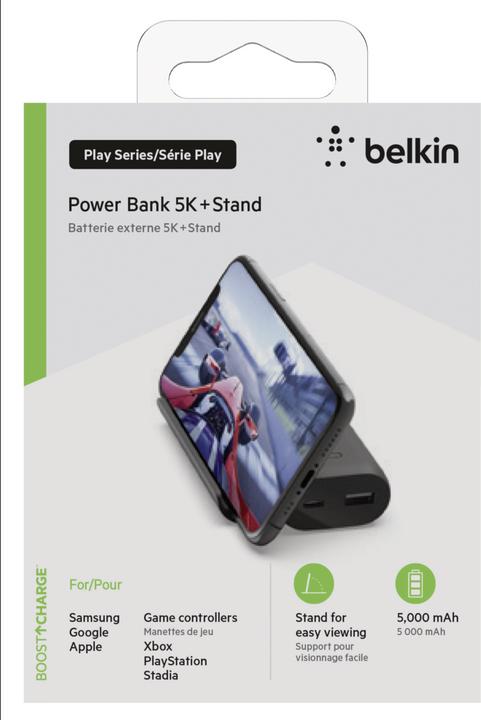 Actual product image Belkin Gaming Power Bank 5.000mA (5000 mAh, 12 W, 25 Wh)