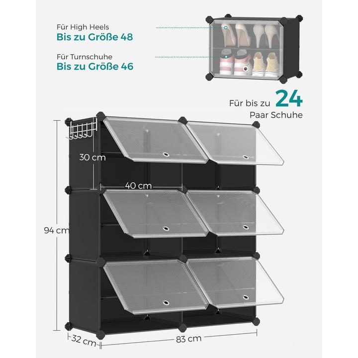 Image du produit Songmics Sneak (82 x 32 x 92 cm)