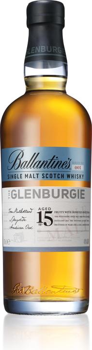 Ballantine's Whisky Glenburgie Single Malt 15 years case 0.7 l (Blended Whisky, Scotch whisky)