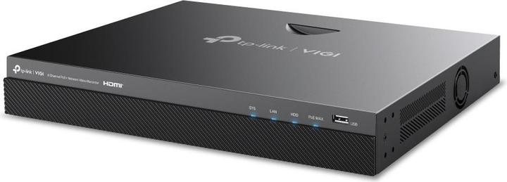 Actual product image TP-Link NET VIDEO RECORDER 8CH POE+/VIGI NVR2008H-8MP (Network Video Recorder (NVR))