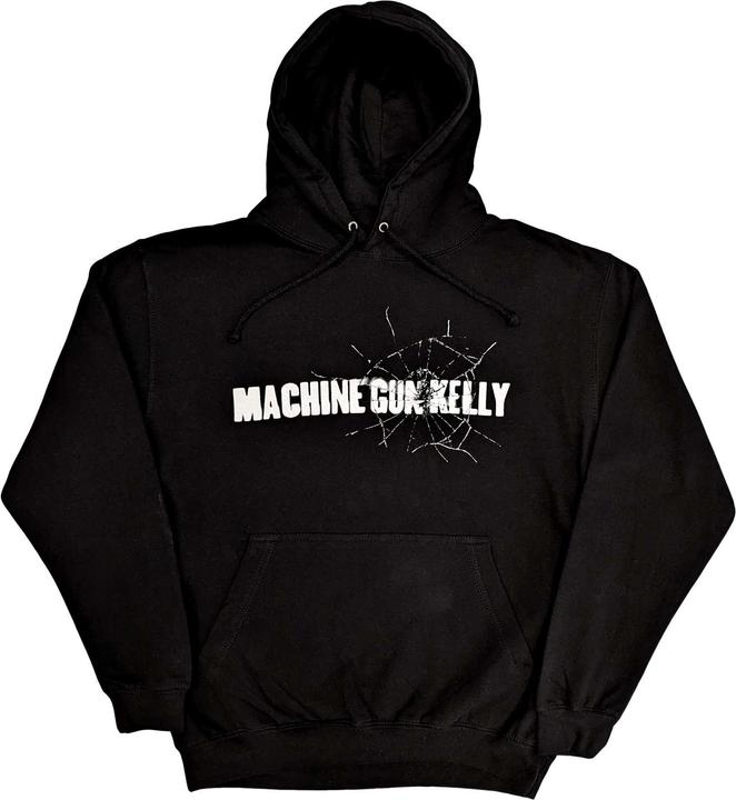 Actual product image Universal Textiles Unisex Adult Cracked Effect Hoodie (S)