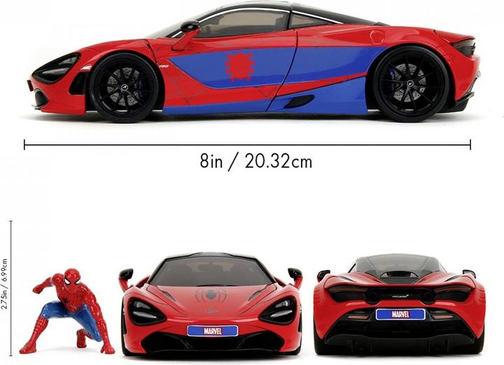 Produktbild Jada Marvel Spider-Man McLaren 720S 1:24