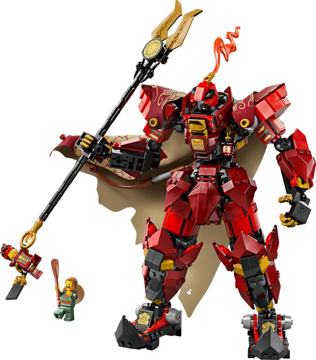 Actual product image LEGO The Fire Knight Mech (71846, LEGO Ninjago)